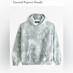 Abercrombie Unisex Hoodie - Blue Speckle